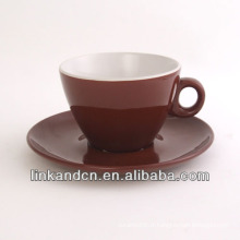 KC-03002 haute qualité exportée tasse à café avec soucoupe, tasse à thé simple
